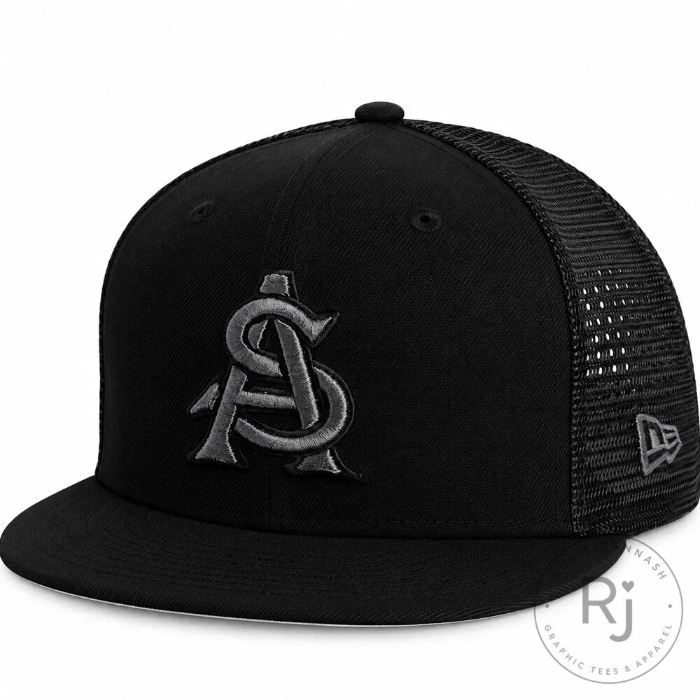 Arizona State Sun Devils Black Pearl 9FIFTY Snapback Trucker Hat