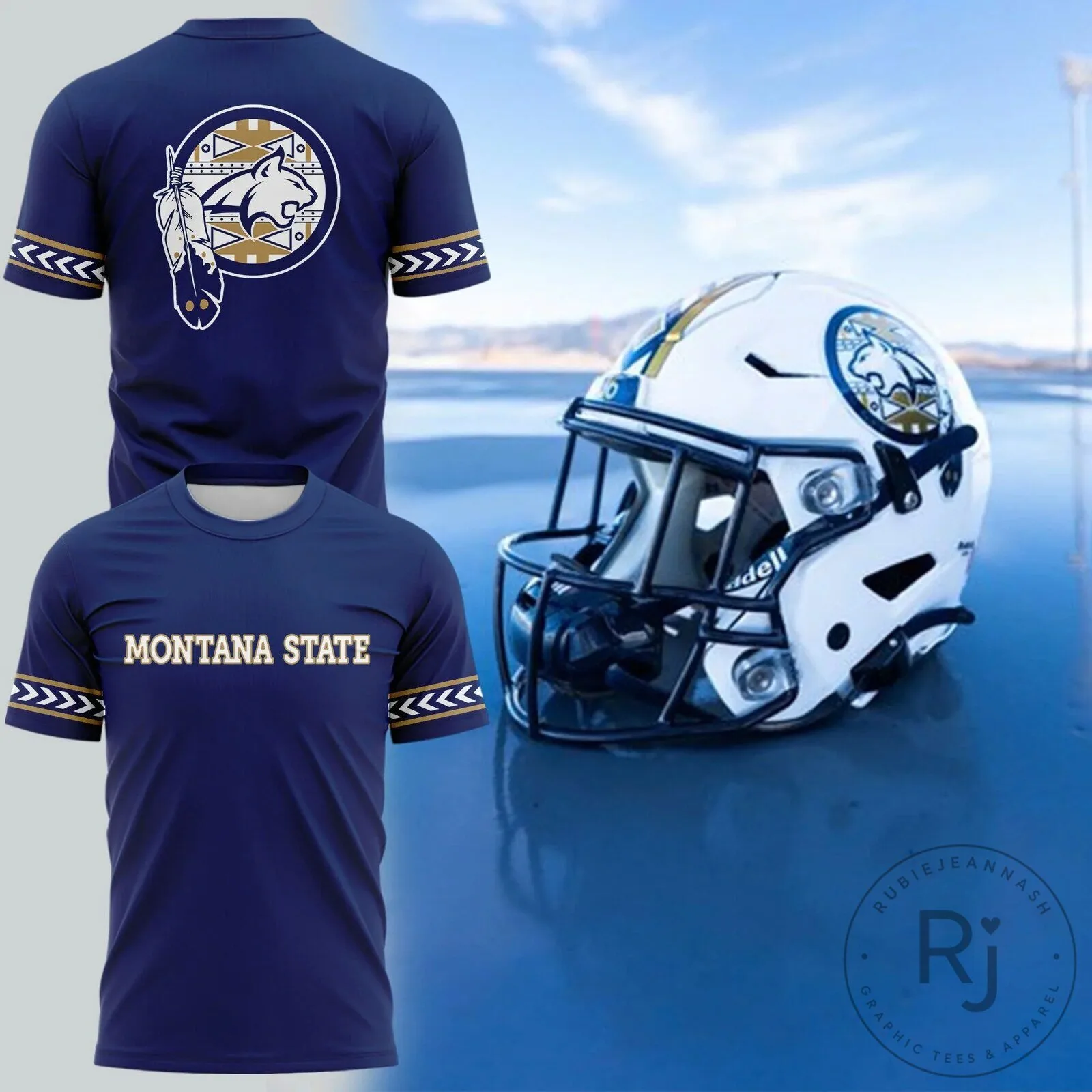 Montana State Bobcats Native American Heritage Month Football Jersey