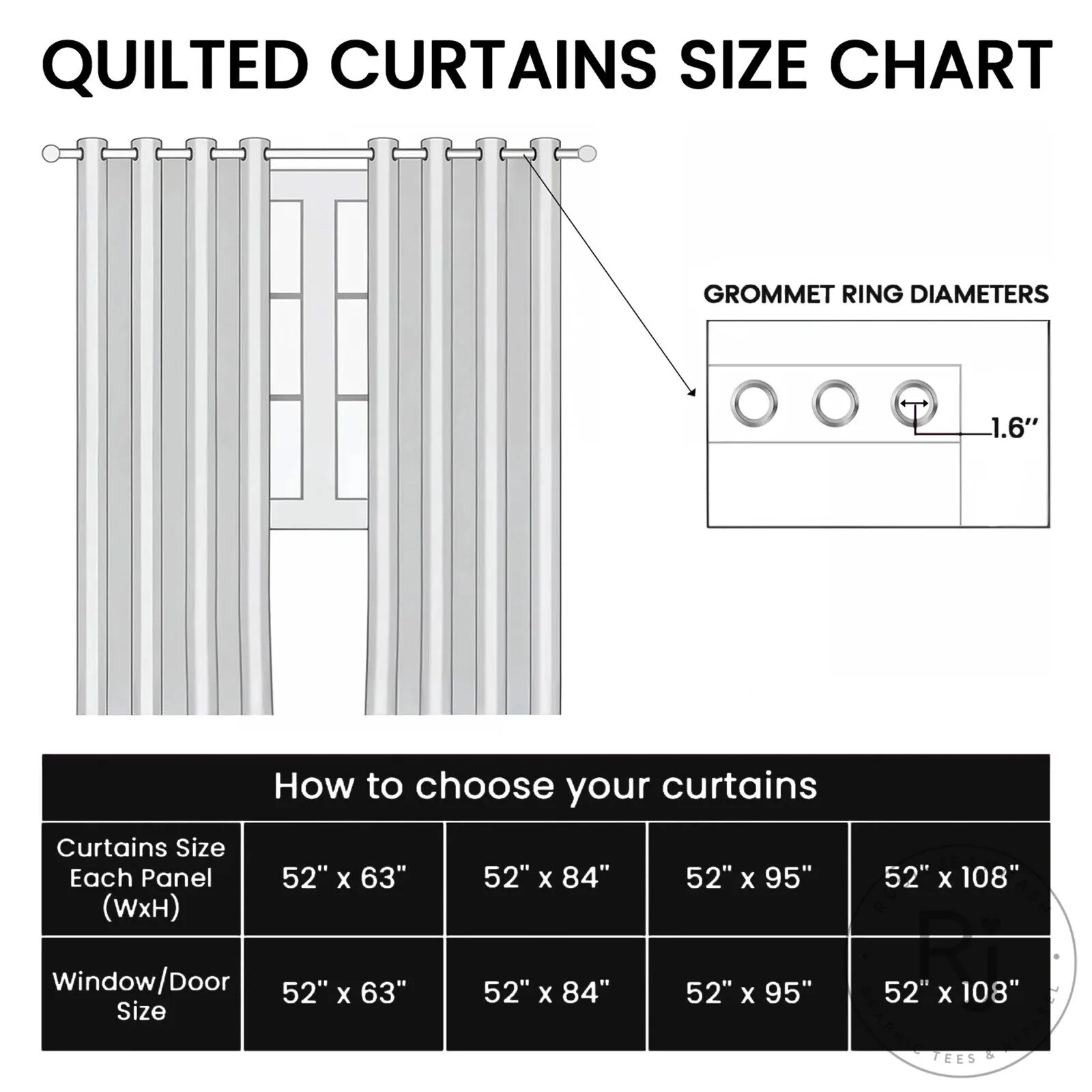 Winter Bear Cave Forest Quilted Window Curtains 6 Winter Bear Cave Forest Quilted Window Curtains