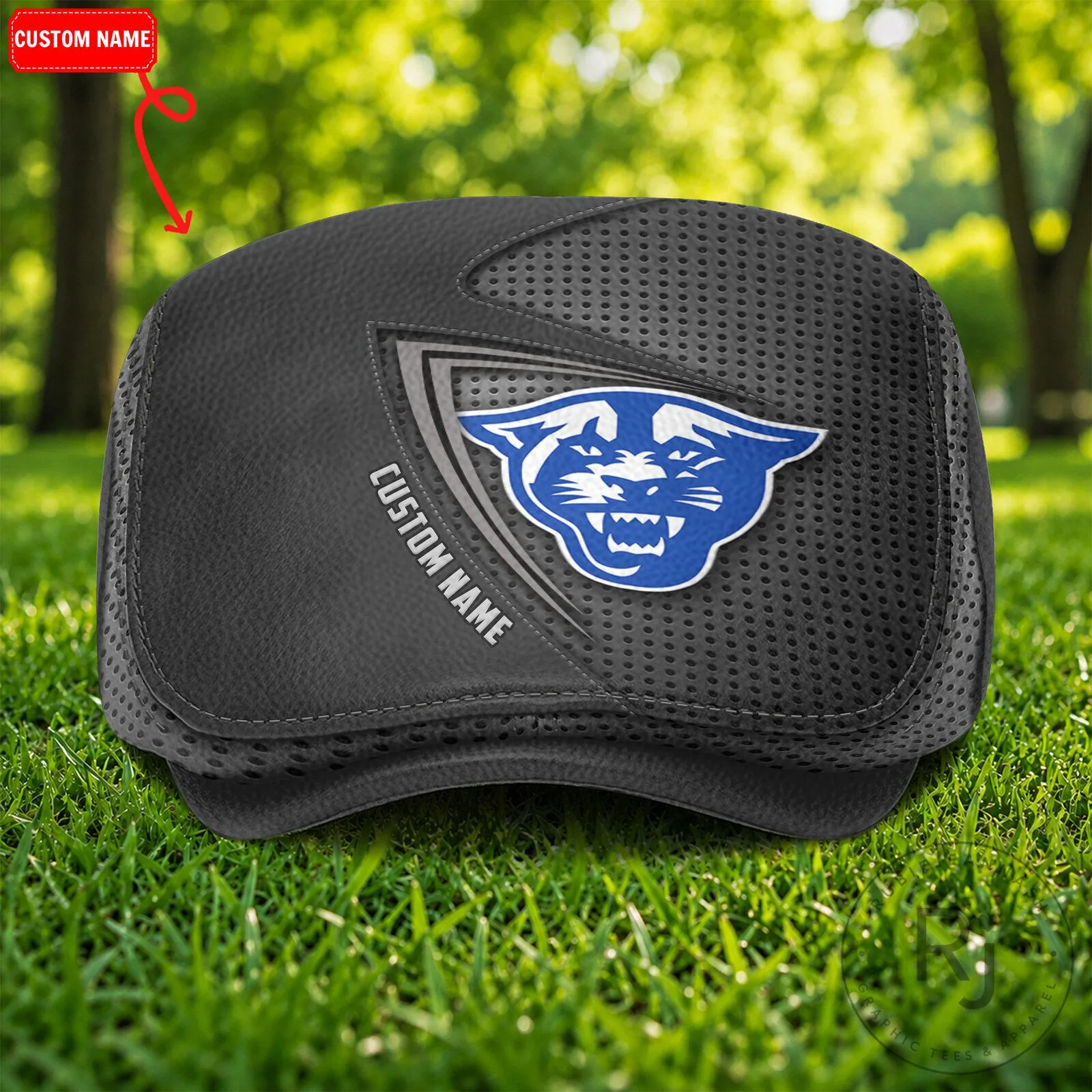 NCAA Flat Cap Hat for Golf - Georgia State Panthers 10 NCAA Flat Cap Hat for Golf - Georgia State Panthers