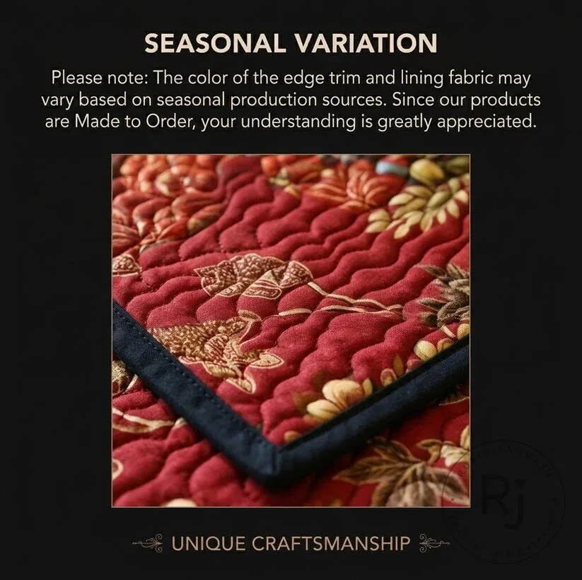 Cardinal Midnight Magnolia Quilted Bedding Set 11 Cardinal Midnight Magnolia Quilted Bedding Set