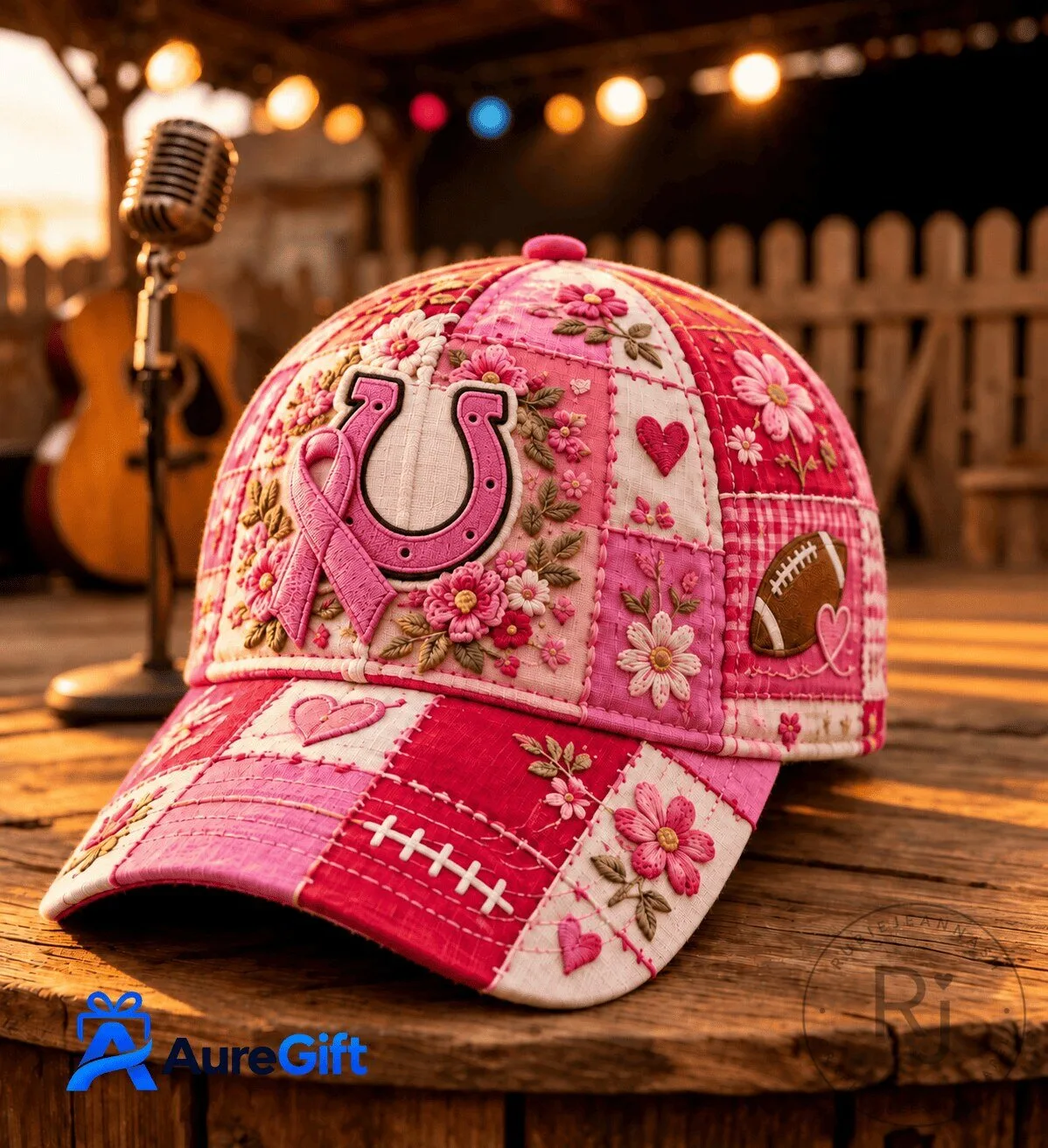 Indianapolis Colts Breast Cancer Awareness Pink Patchwork Cap Hat 4 Indianapolis Colts Breast Cancer Awareness Pink Patchwork Cap Hat