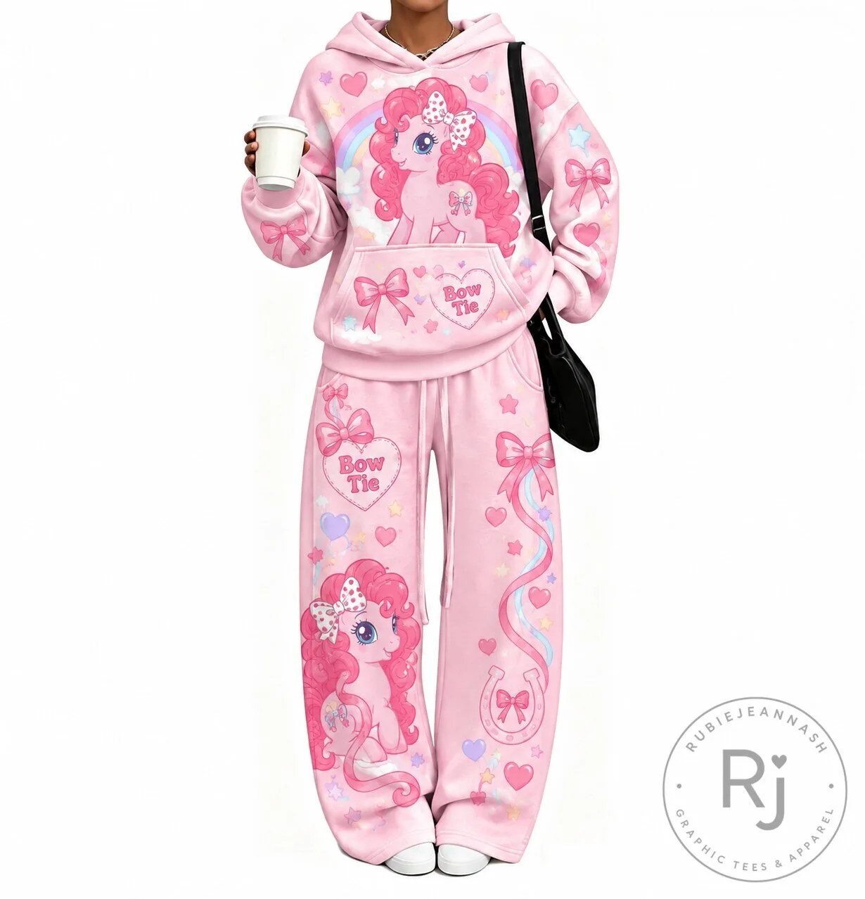 My Little Pony Vintage Pink Plush Pullover Hoodie for Women